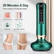 thumbnail image 2 of Masajeador eléctrico con ventosas, ventosa al vacío, GuaSha, anticelulítico, belleza, salud, raspado, calor infrarrojo, terapia de masaje adelgazante, 12 niveles, estándar, verde, 2 of 5