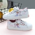 thumbnail image 1 of Zapatos de dibujos animados de Disney Frozen para niñas, nueva moda de primavera y otoño, zapatos blancos de princesa para niños, zapatos deportivos informales de 35-plantilla de 21,5 CM Gao Jinjia LED, 1 of 2