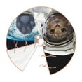 thumbnail image 3 of Kll Cat Astronaut Christmas Tree Skirt 30",Party Decorations Farmhouse For Christmas Decorations Holiday Party, 3 of 8
