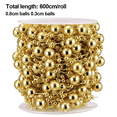 thumbnail image 2 of Roll Pearls Beads DIY Party Garland Wedding Centerpieces Bridal Bouquet Crafts Decoration(Christmas), 2 of 5