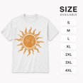 thumbnail image 2 of Vintage Sun Graphic T-Shirt, Unisex Classic Fit Celestial Boho Tee, 2 of 9