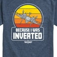 thumbnail image 3 of Top Gun - Because I Was Inverted - Men's Short Sleeve Graphic T-Shirt, 3 of 5
