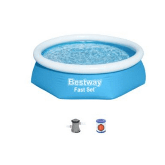 Alberca Fast set redonda 2.44m x 61cm Modelo 57450 Bestway