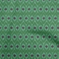 thumbnail image 1 of oneOone Rayon Green Fabric Ikat Craft Projects Decor Fabric Printed By The Yard 56 Inch Wide, 1 of 4