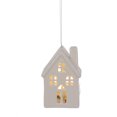 thumbnail image 5 of Holiday Time PL 4in LED Ceramic White House Ornament Home Decor, 5 of 5