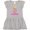 AC-Heather Grey, variant on Inktastic 3rd Birthday Rocks Princess 3 Year Old Girls Toddler Dress