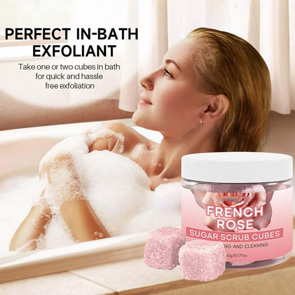 Savings! Gspmoly Body Scrub, Body Cleansing and Moisturizing Scrub Bath and Exfoliating Fruit Bath 260G Exfoliating Scrub