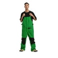 thumbnail image 4 of Xfvqtps Men Snow Pants Ski Bibs Snowboarding Multiple Pockets Adjustable Straps Thermal Warm Waterproof Winter Overalls Green, 4 of 8