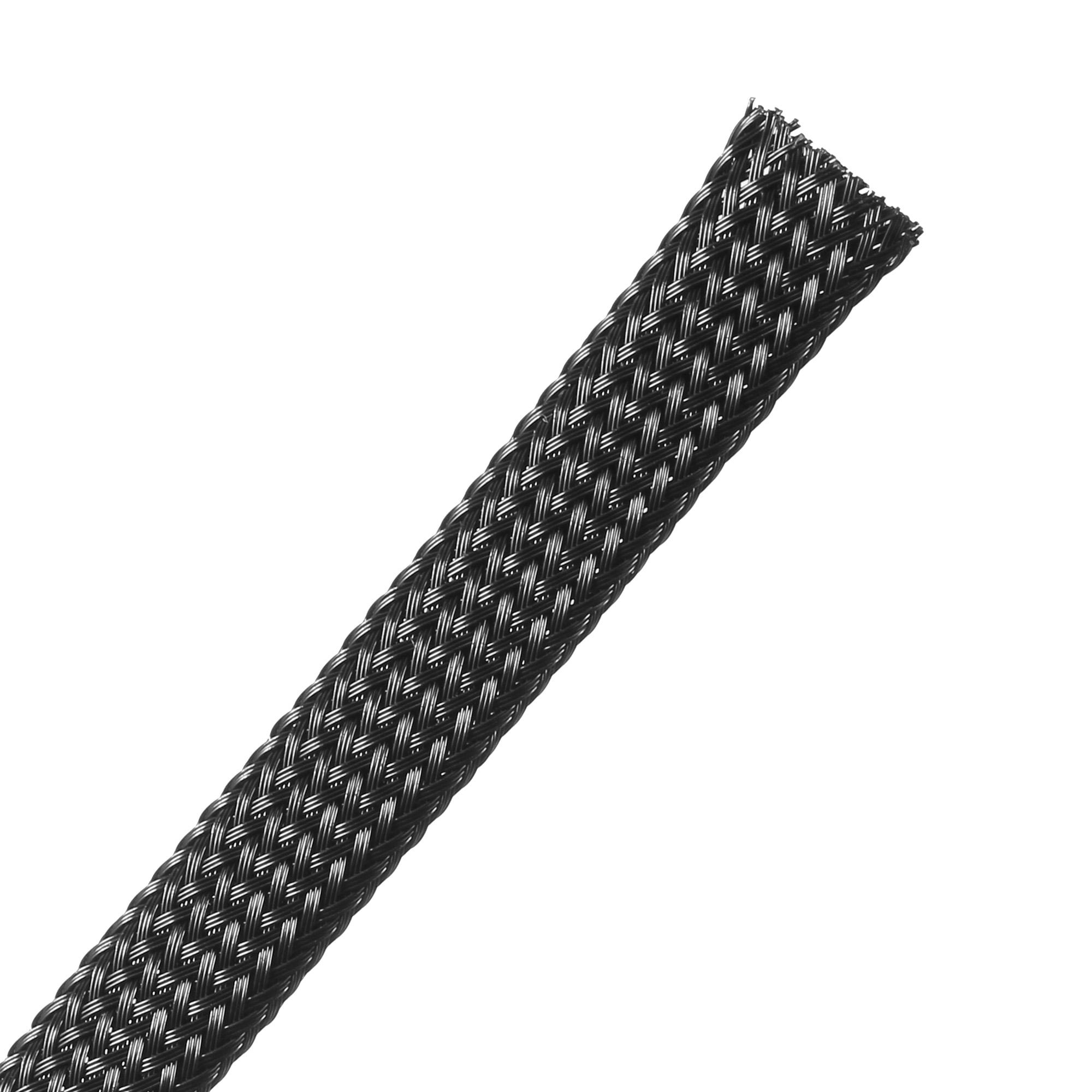 PET Expandable Cord Protector, 6.5Ft10mm Wire Loom Cable Sleeve and