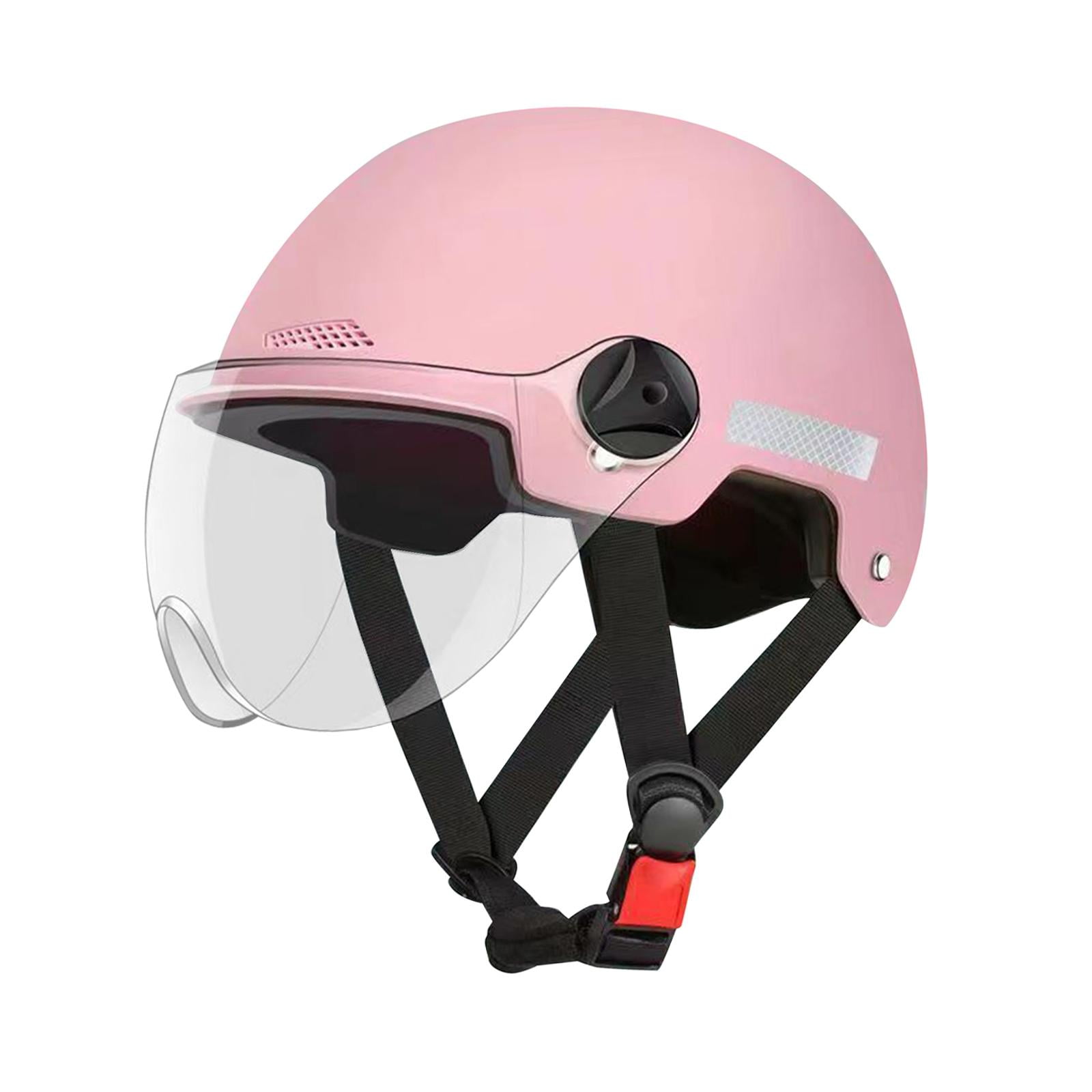 jiaping Motorcycle Helmet Comfortable Summer Soft Skin Friendly Lining Riding Helmet Pink