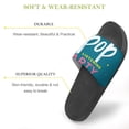 thumbnail image 3 of GZHJMY Stylish Slides for Women Men, Korean Kpop Listening Party Soft Flexible Slip-on Sandals Slippers, 3 of 7