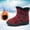 Red, variant on Herrnalise Women's Boots Girls Short Bootie Outdoor Winter Warm Shoes Ankle Snow Boots clearance under 10 !