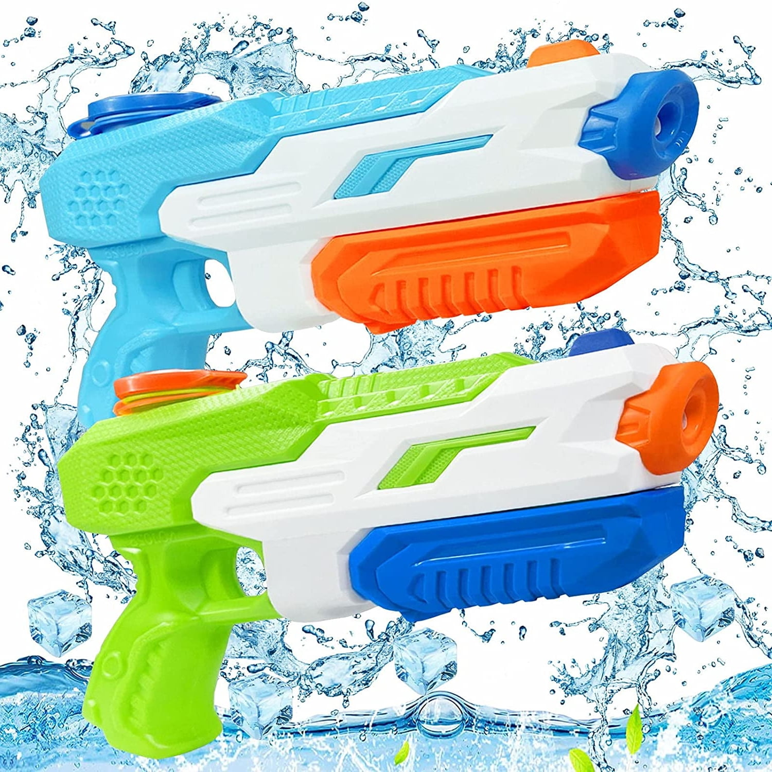 Details about  / 4 Pack Water Blaster Soaker Squirt Guns Summer Swimming Toys for Kids and Adults