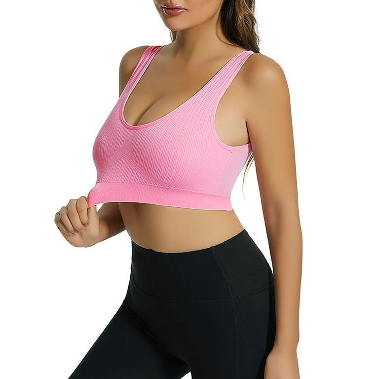 icyzone Workout Tank Tops Built in Bra - Women's Strappy Athletic Yoga  Tops, Exercise Running Gym Shirts