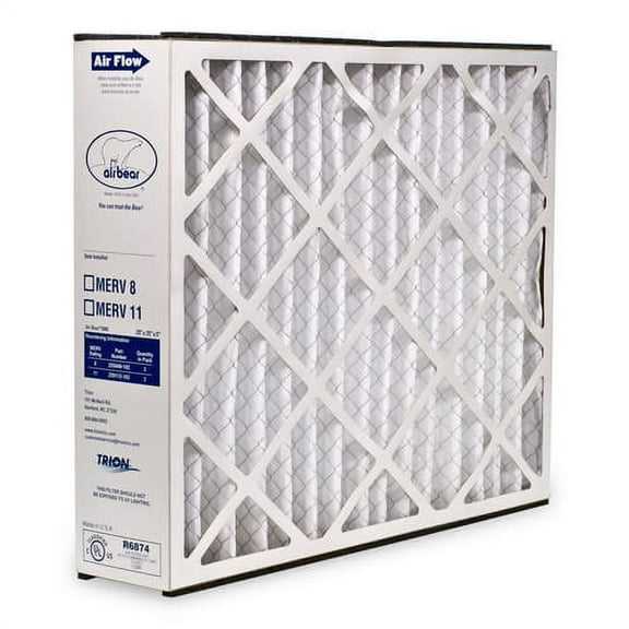 Trion 255649-105 Air Bear Supreme Replacement Media Filter 16 X 25 16 X 25 X 5 Act: 4-7/8