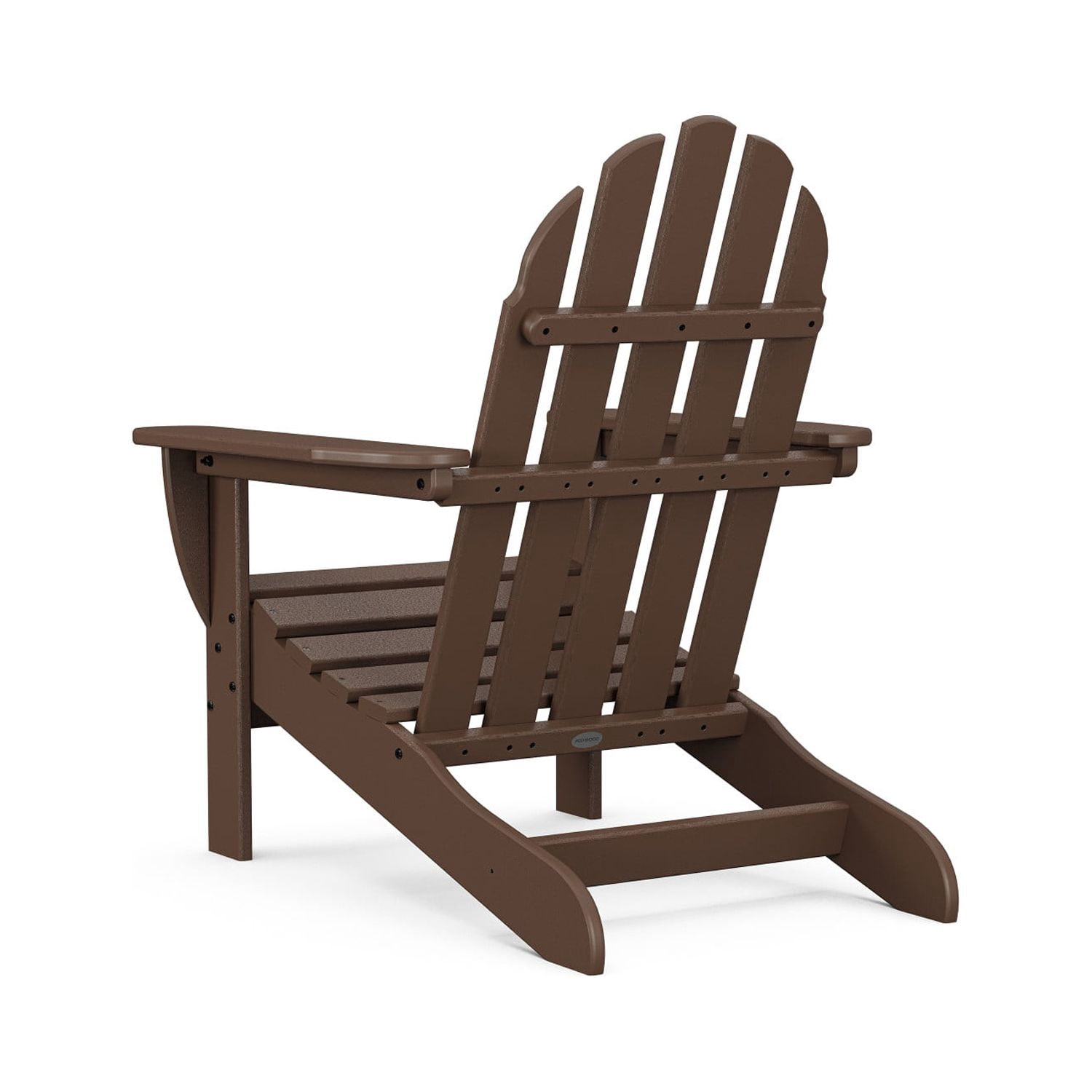 POLYWOOD Classic Outdoor Adirondack Chair in Mahogany