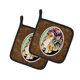 thumbnail image 1 of ""Caroline'S Treasures Par De Agarraderas Para Ollas De Pastor Australiano Ss8312Pthd 7.5Hx7.5W Multicolor"", 1 of 1