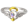 thumbnail image 2 of Fiudx Colgante Estilo Elegante, Anillo de Circonita con Piedra Retro, Conjunto de Joyas de Aleación de Cristal, Accesorios para Mujer, Regalo para San Valentín y Navidad, Resistencia a La Oxidación,, 2 of 7