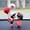 Red B, variant on AuroraX Dashboard Decor Car Ornament Couple Theme Graduation Gift Idea Office Desk Decoration Cute and Adorable Design Car Decor for Women Red