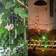thumbnail image 4 of Lámpara de Campana de Viento Solar Ticfox decoración de césped de jardín al Aire Libre Interior, 4 of 14
