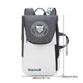 thumbnail image 2 of Bolsa Para 3 Raquetas Raquete Mochila De Raquetas De Pádel De Gran Capacidad Gris 2 Piezas, 2 of 8
