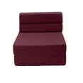 thumbnail image 2 of Sofá Cama Plegable - Individual - Vino MEMORY FOAM HOME SOFA CAMA COZY, 2 of 9