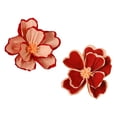 thumbnail image 2 of 2 piezas de flores de papel de seda para decoración de bodas, fondos de pared, flores decorativas de papel crepé 3D para recuerdos de fiesta y dormito, 2 of 6