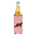 thumbnail image 2 of Carolines Treasures BB7869MUK Sable Marten Pink Check Michelob Ultra Hugger for Slim Cans, 2 of 2