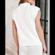 thumbnail image 5 of Suéter Sin Mangas con Cuello Alto para Mujer, Chaleco Informal de Punto con Mangas , Ropa de y Verano 2025. S, 5 of 8