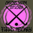 thumbnail image 3 of CafePress - Chicks With Sticks Field Hockey Dark T Shirt - Men's Classic Graphic Cotton T-Shirt, 3 of 4