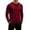 Red&02Q0616, variant on Fabrcox Long Sleeve Shirt Men Crew Neck Raglan Shirt Lightweight Breathable Sun Protection Going Out Athletic Workout Shirt Men S