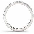 thumbnail image 3 of 3/8 Carat T.W. Diamond 14kt White Gold Wedding Band, 3 of 5