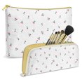 thumbnail image 2 of Neceser Maquillaje Pana A Rayas Floral Gran Capacidad Portátil 2 Piezas St (H), 2 of 9