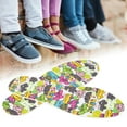 thumbnail image 4 of Children Soft Latex Car Pattern Insole Shoe Cushions Pad Breathable Massage Insoles, 4 of 6