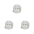 thumbnail image 2 of Anillo de servilleta Toystoory metal Banquete comedor decoración Plata, 2 of 6