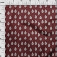 thumbnail image 2 of oneOone Polyester Lycra Fabric Leaves Block Fabric Prints By Yard 56 Inch Wide, 2 of 4