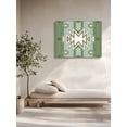 thumbnail image 5 of Sage Green Boho Wall Art for Living Room,Canvas Picture Wall Decor for Bathroom Bedroom,American Native Southwest Abstract Art Painting Artwork for Office Kitchen Hallway Dining Room Decor 12"x16", 5 of 8
