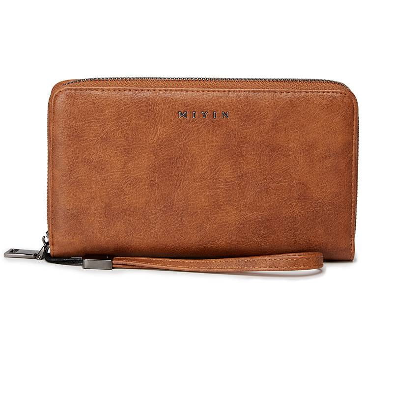 Leather Wallets For Women, Ladies Clutch Wallet With Coin Purse Pocket