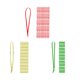 thumbnail image 4 of Advancent 100 piezas de hilo de adorno de terciopelo burdeos, paquete de 100 para posibilidades de decoración versátiles Kits de decoración para fiestas verde, 4 of 6