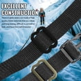 thumbnail image 2 of WYZworks – 40 Pieces 1" & 3/4" Tri-Glide Slide Buckle Belt Adjusters - Black Matte & Bright Iron - Bags Backpack, DIY Accessories, Leathercraft Strap, Hardware Clasp, 2 of 7