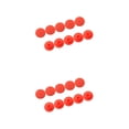 thumbnail image 2 of Greeniant 10 piezas de pernos de bicicleta hexagonales, cubiertas de tornillos, bicicletas de montaña prácticas universales antipolvo M6,rojo 2piezas, 2 of 6