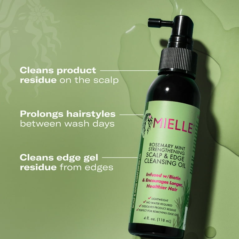 Mielle Rosemary Mint Strengthening Scalp & Edge Cleansing Oil 4 oz