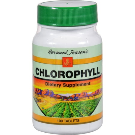 - Bernard Jensen Chlorophyll - 100 Tablets