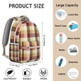 thumbnail image 6 of Geometric Shapes Texture Trendy Backpack for Students and Teachers, Large Capacity Laptop Bookbag with Compartments, School Work or Campus Daypack Gift Idea, 6 of 6