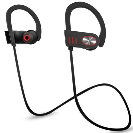 BT Headphones, Sweat & Water proof Noise Cancelling sport (Best Sweat Proof Headphones)