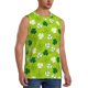 thumbnail image 2 of Fotbe St Patrick's Day7 Men's Camiseta sin Mangas Estampada para Hombres, Playera Casual para Gimnasio, Entrenamiento, Playa-Small, 2 of 7