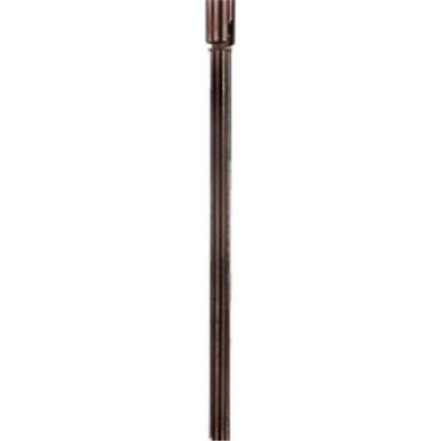 ET2 ESTR05712PC-JB Tige d'Extension 12 Po, Chrome Poli