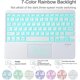 thumbnail image 5 of Funda de Teclado con Panel Táctil Retroiluminado de 7 Colores Rosa para Tab A9+ 11" SM-X210/X216/X218, 5 of 8
