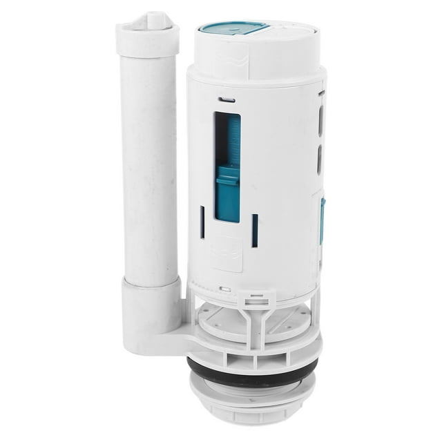 Kit de reemplazo de válvula de descarga doble - Kit de reparación de inodoro de repuesto de válvula de descarga doble Botón pulsador de inodoro para baño