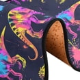 thumbnail image 5 of Dailycode Hallway Runner Rug 2x6 Non Slip Absorbent Soft Floor Mat for Home Kitchen Bedroom Entrance Neon Funny Dinosaurs, 5 of 7